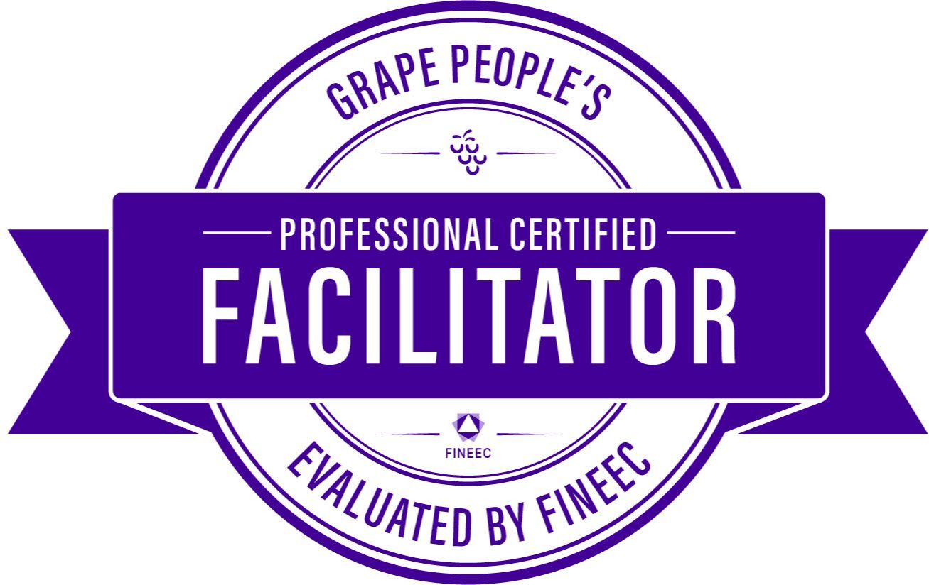Professional Certified Facilitator certification stamp